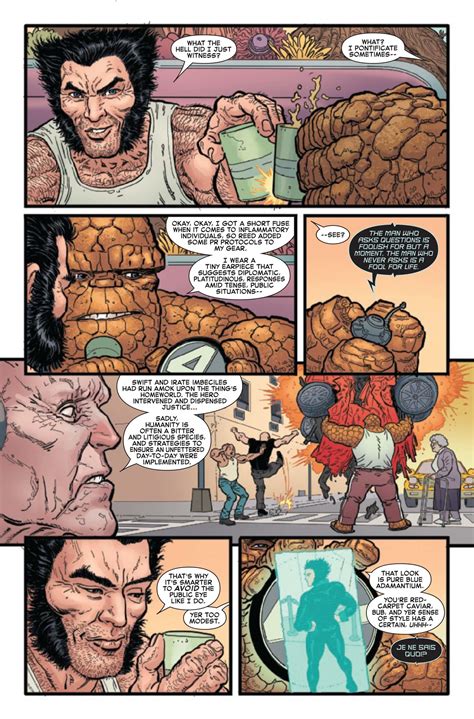 The Thing Hangs Out With Wolverine on Krakoa in Clobberin' Time #2 ...