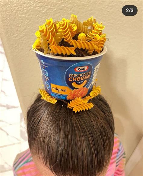 Crazy hair day idea ramen noodle hair – Artofit