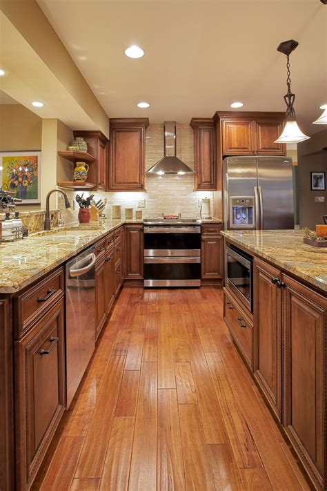 Kitchen With Brown Tile Floor – Flooring Ideas