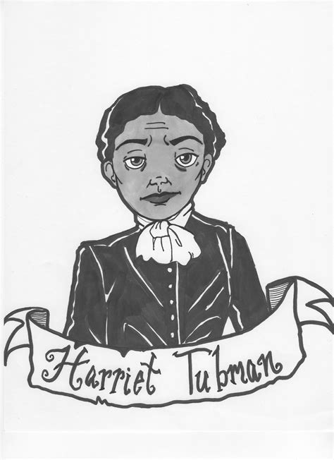 Harriet Tubman Drawing at PaintingValley.com | Explore collection of ...