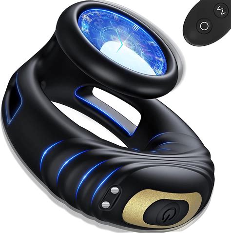 Amazon.com: Remote Vibrating Cock Ring - LATUNE, Silicone Penis Ring ...