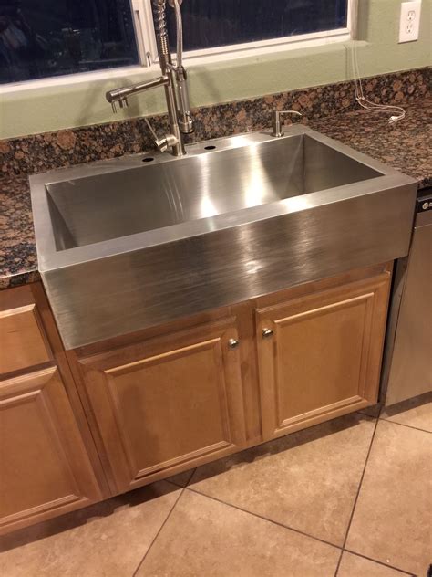 Stainless Steel Farmhouse Sink for Rustic Home Decor