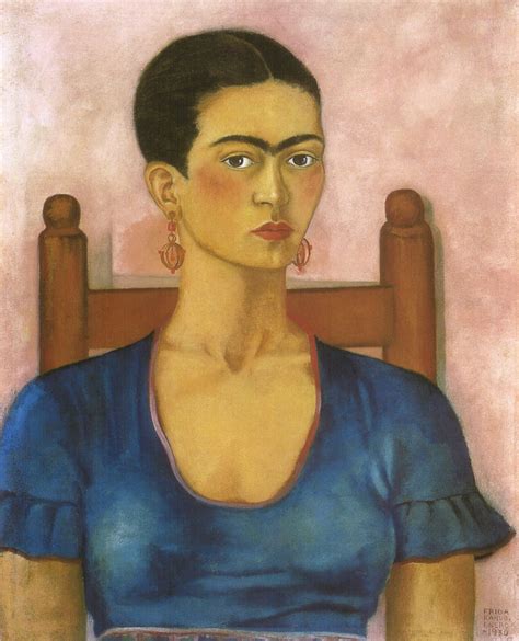 Self Portrait with Cropped Hair (1940) by Frida Kahlo – Artchive