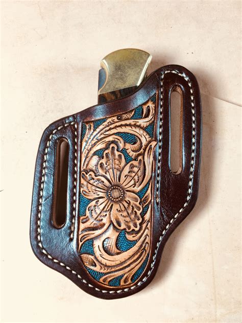 Leather Folding Knife Sheath
