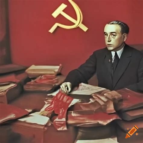 Representation of ussr communism on Craiyon