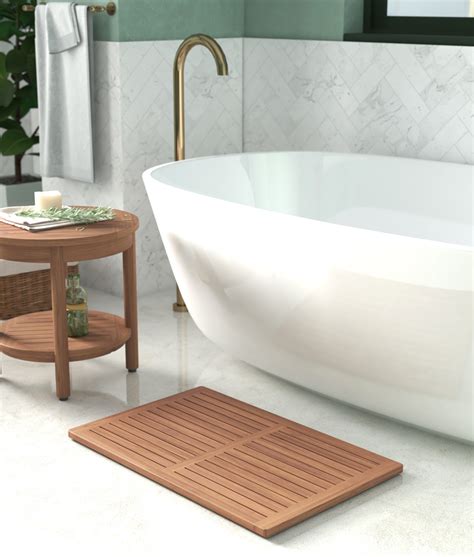 Bathroom - Bath Accessories - Floor Mats - Aqua Teak