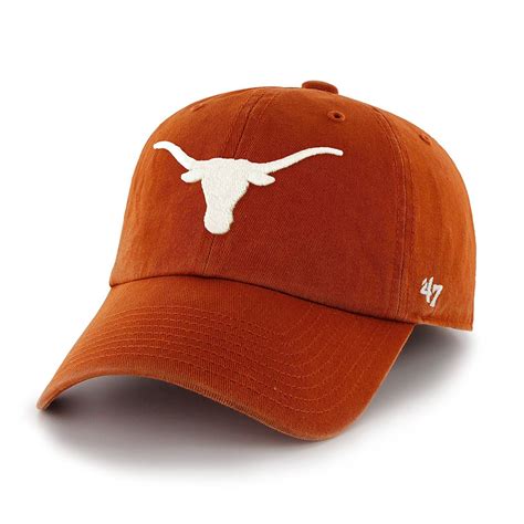 NCAA Texas Longhorns Men's Clean Up Cap, Burnt Orange 1, One Size ...