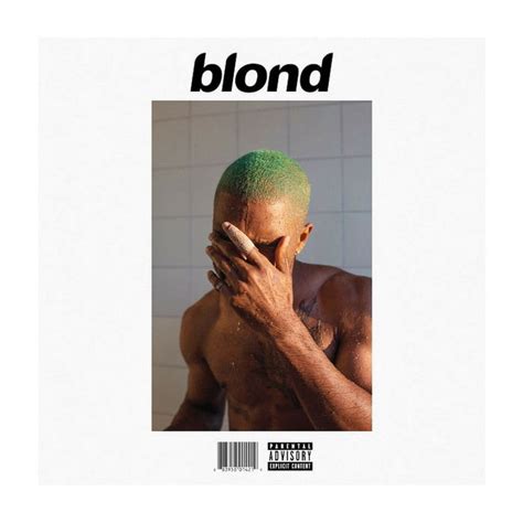 Frank Ocean Blond | Blonde album, Frank ocean album, Music album cover