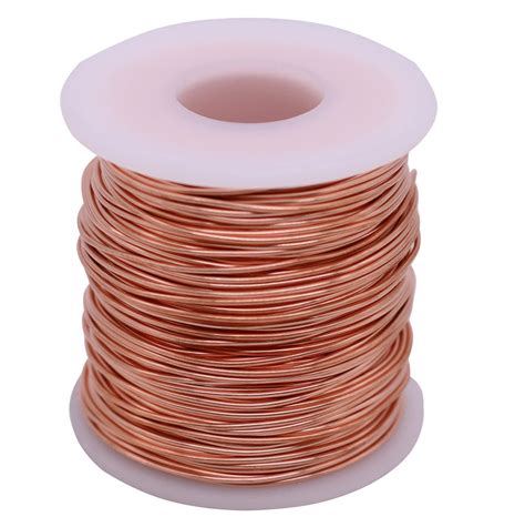 Amazon.com: VERNUOS Soft Copper Wire, 16 Gauge, 126 Feet, Bare Copper ...