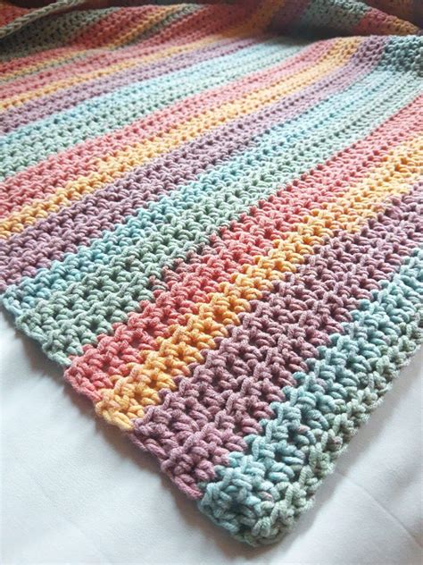 Herringbone Half Double Crochet Blanket Pattern at Jett Embling blog