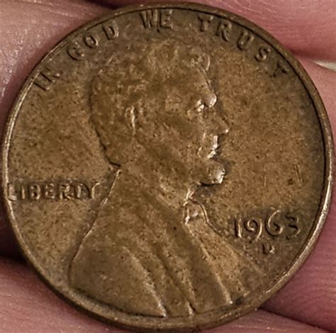 Lincoln Cent 1963-D XF - For Sale, Buy Now Online - Item #870623