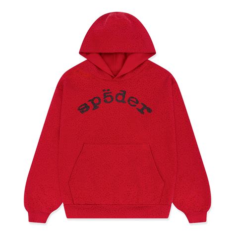 VVS RED HOODIE | KING SPIDER | SP5DER
