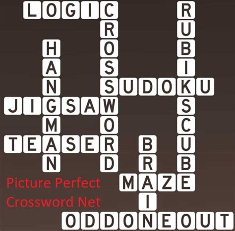 Puzzles Aplenty - Picture Perfect Crossword