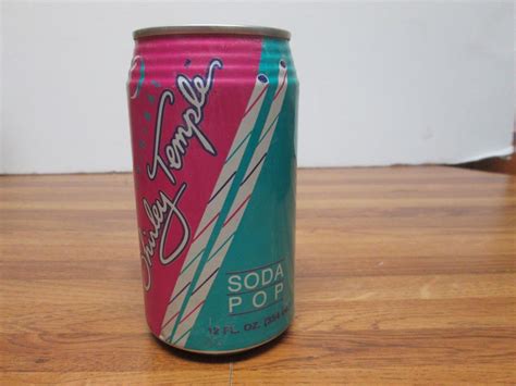 1987 The Original Shirley Temple soda pop can Rare to Find. | #1811249368