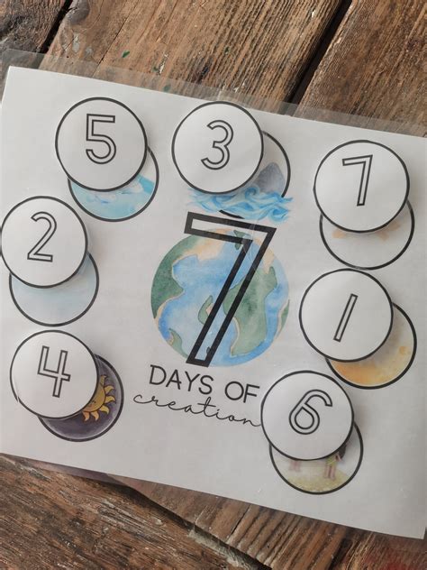 7 Days of Creation Printable | Healing Home