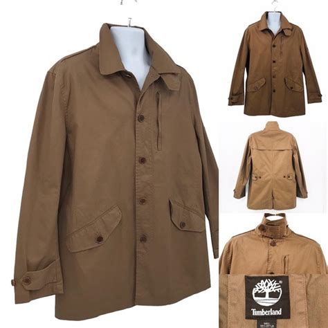 Timberland Gray Trench Coats for Men | Mercari