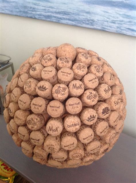 Champagne Cork Ball Craft