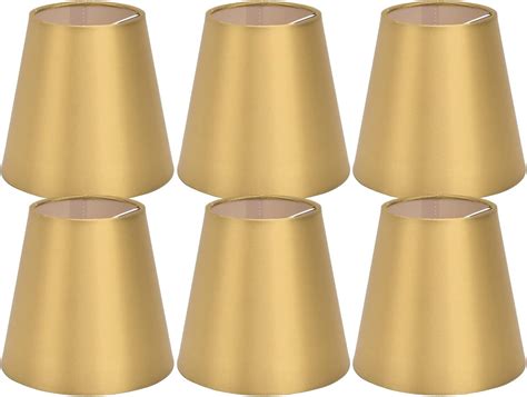 Alvinlite Lamp Shades Set Of 6, Chandelier Shades Rustic Small Sconce ...