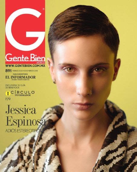 Jessica Espinosa, Gente Bien Magazine 30 November 2018 Cover Photo - Mexico