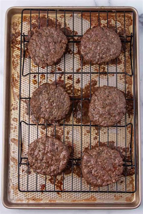 Cook Hamburgers Oven
