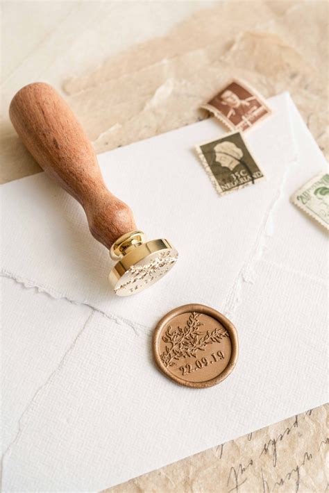 Wedding wax seal stamp 60 photos - Astyledwedding.com