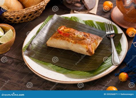 Delicious Corn Tamales, Typical Guatemalan Food. Stock Image - Image of ...