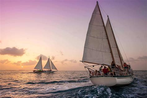 Wind & Wine Sunset Sail - Key West Boat Rentals