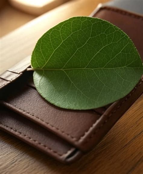 Qué significa poner una hoja de laurel en la billetera