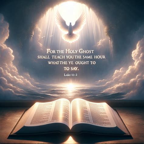 What does Luke 12:12 mean? | Bible Art