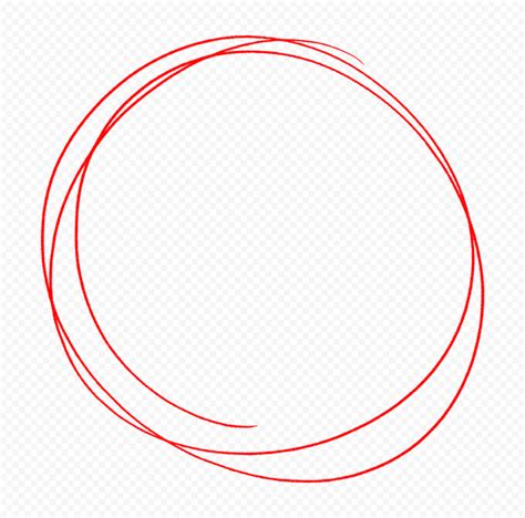 Red Circle Transparent Background