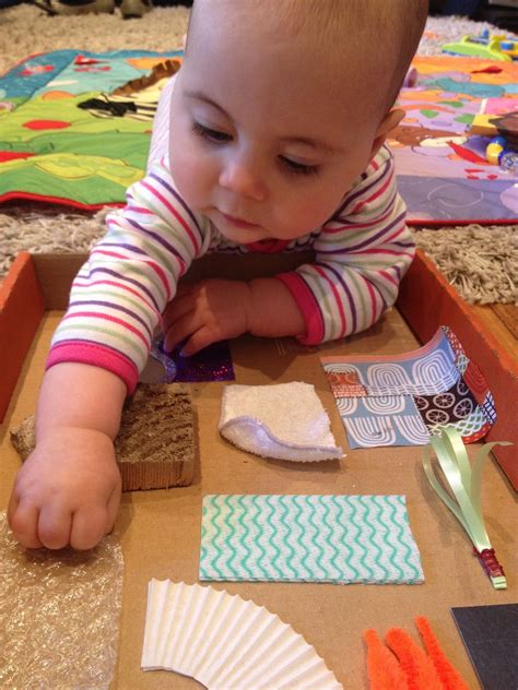 The Ultimate List of Baby Play Ideas | Baby sensory board, Infant ...