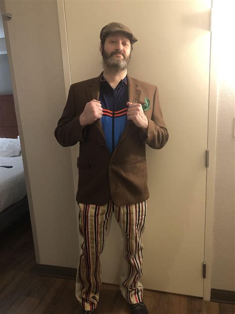 As requested, some pics of my “Beard After Hours” costume for Halloween ...