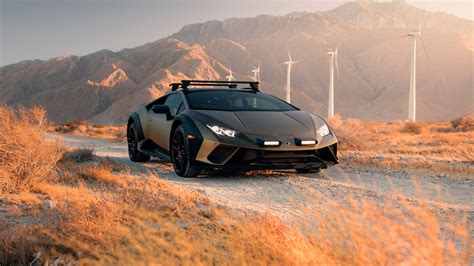 Lamborghini Huracan Sterrato 2024 Car 4K 5K HD Cars Wallpapers | HD Wallpapers | ID #116778