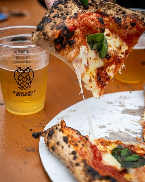 Night Shift Brewing | Come for the beer, stay for the pizza. Si Cara ...