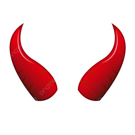 Devil Horns Clipart Transparent Background, Cartoon Halloween Devil ...
