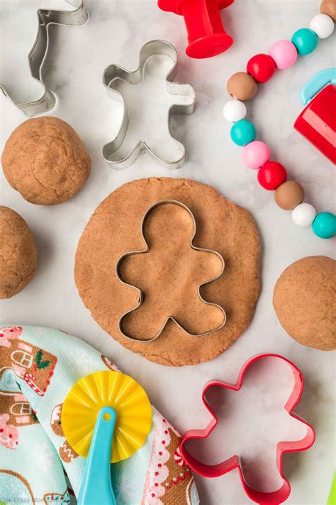 Gingerbread Playdough - Gingerbread Playdough Recipe