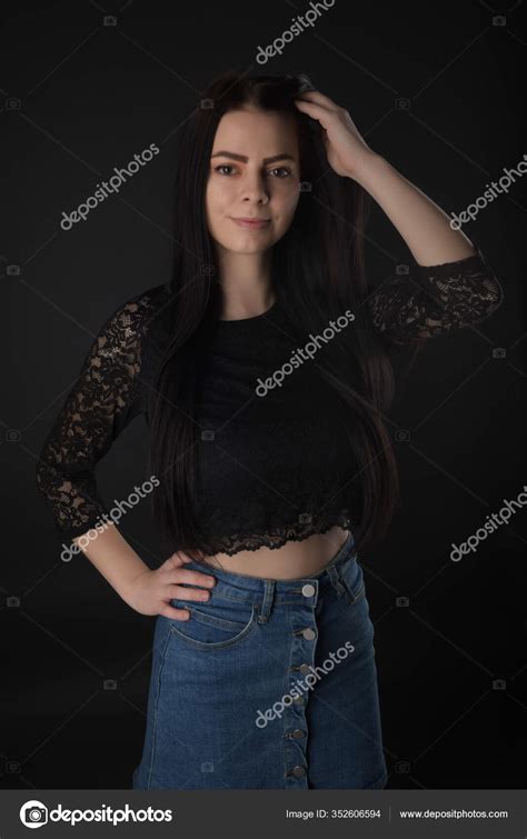 Sexy Young Woman Studio — Stock Photo © muro #352606594