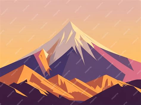 Summit Symphony A Breathtaking Aerial Drawing of Mountain Ranges ...