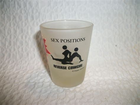 SEX POSITIONS REVERSE COWGIRL COLLECTIBLE SHOT GLASS | eBay UK