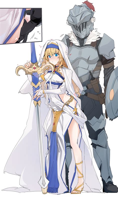 priestess, sword maiden, and goblin slayer (goblin slayer!) drawn by ...