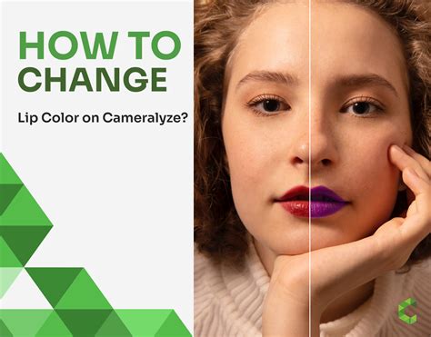 How to Change Lip Color on Cameralyze?