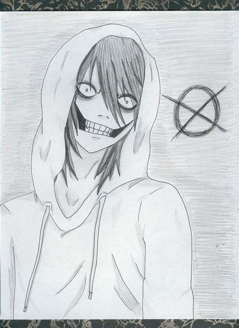 Jeff The Killer Drawing at PaintingValley.com | Explore collection of ...