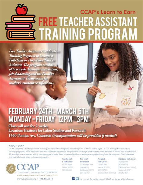 CCAP Announces its Learn to Earn Paid Career Exploration Program ...