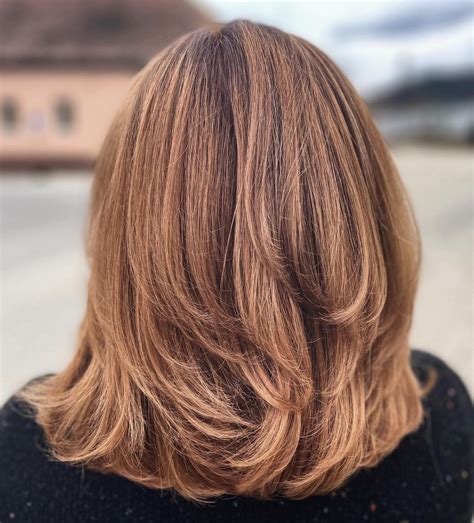 70 Brightest Medium Length Layered Haircuts and Hairstyles for 2025