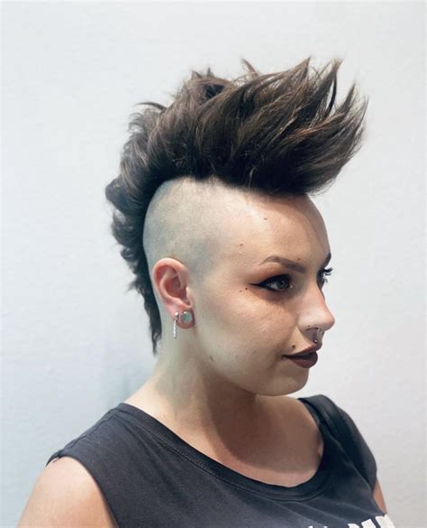 Punk Mohawk Haircut