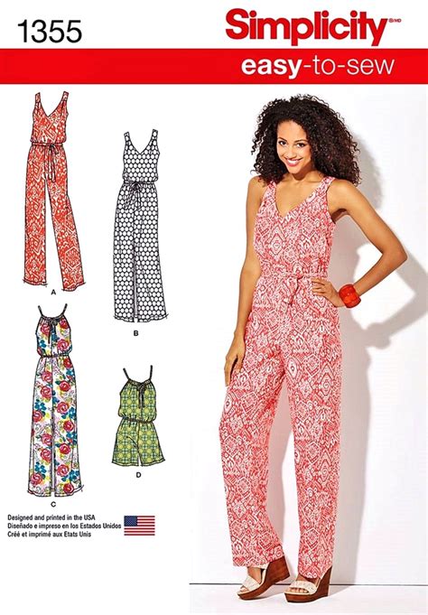 Womens Jumpsuit Sewing Pattern at Edward Mcfarlane blog