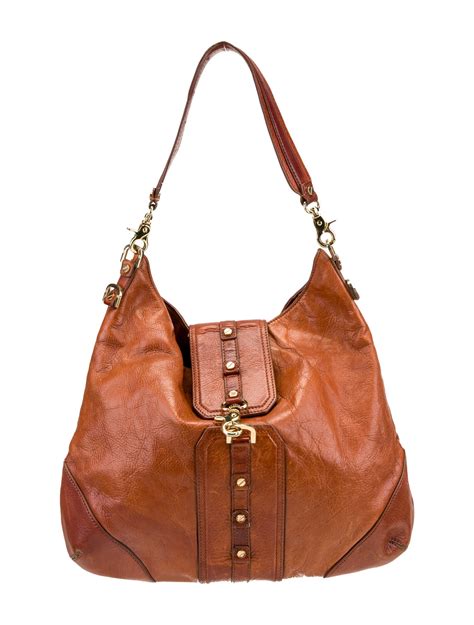 Michael Kors Leather Shoulder Bag - Brown Shoulder Bags, Handbags ...
