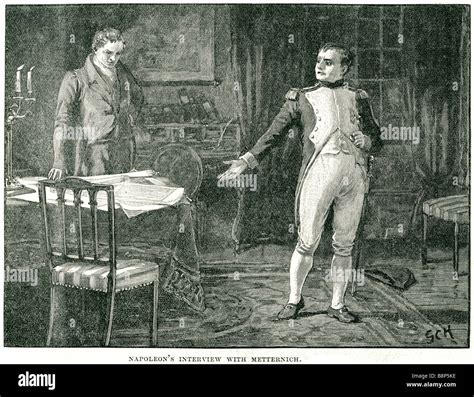 napoleon interview with metternich Klemens Wenzel Prince von Metternich ...
