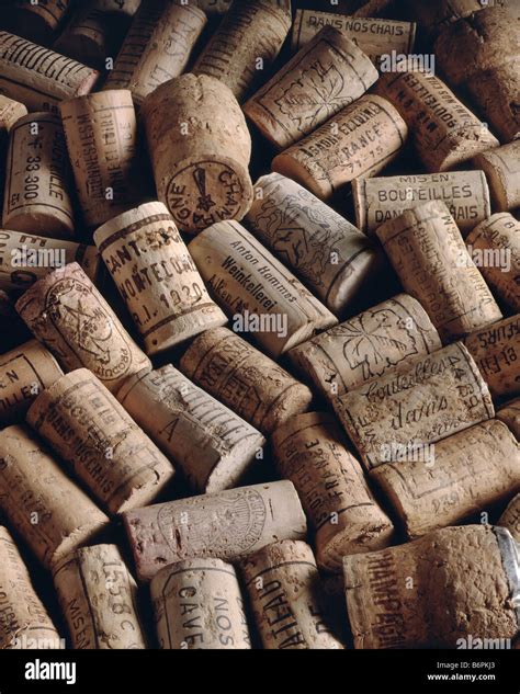 Wine Bottle Corks Stock Photo - Alamy