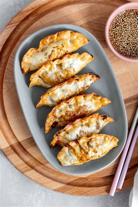 Air Fryer Dumplings (From Frozen) - Carmy - Easy Healthy-ish Recipes